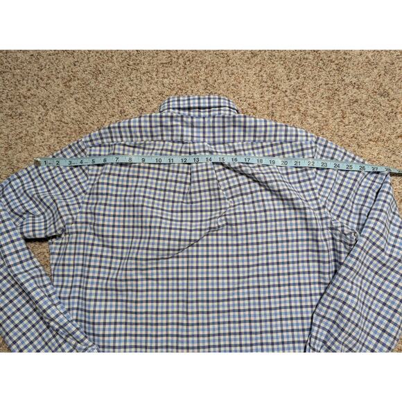 Ralph Lauren "BLAKE" collared shirt, L, Blue checkered - Picture 6 of 10